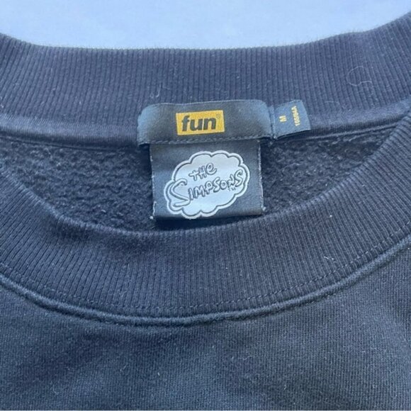 FUN The Simpson Bart Black Sweatshirt US M - Picture 5 of 8